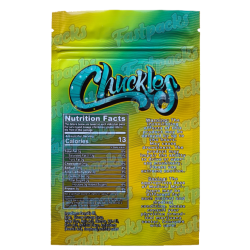 Chuckles ~ Gummy Worms ~ 400MG/600MG Empty Mylar Bag