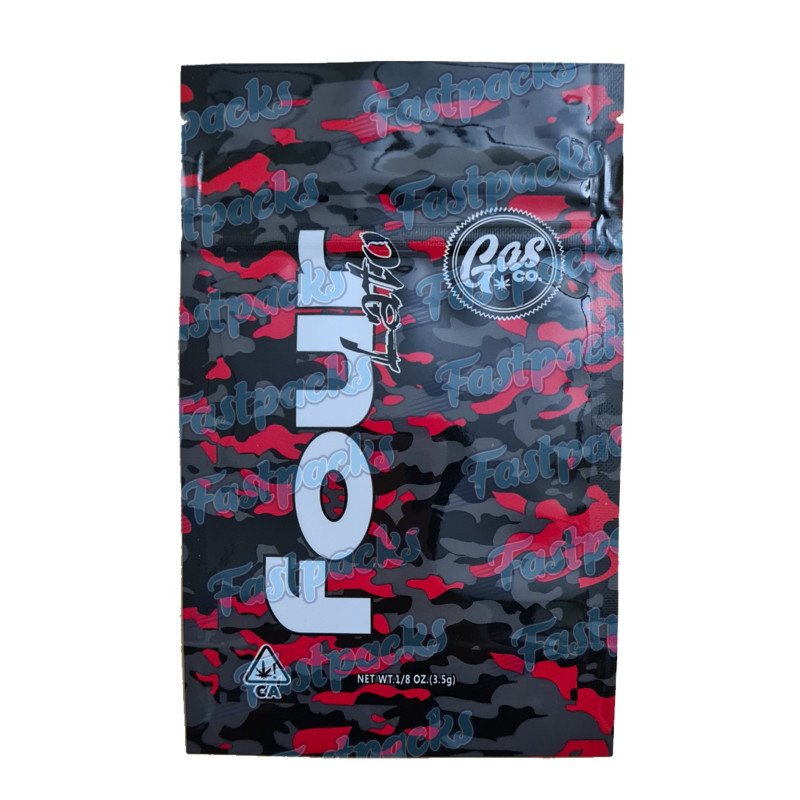 Gas Co ~ Lato ~ Four ~ 3.5G Empty Mylar Bag Gas Co ~ Lato ~ Four ~ 3.5G Empty Mylar Bag