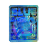 Sherbmoney ~ Blue Bites ~ 3.5G Empty Mylar Bag Sherbmoney ~ Blue Bites ~ 3.5G Empty Mylar Bag