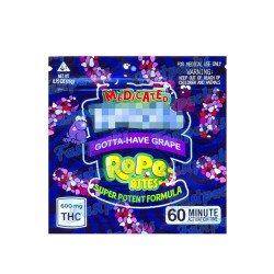 Rope Bites ~ Style 1 ~ 600MG Empty Mylar Bag