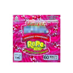 Rope Bites ~ Style 1 ~ 600MG Empty Mylar Bag