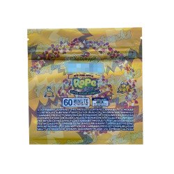Rope Bites ~ Style 1 ~ 600MG Empty Mylar Bag
