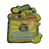 Sour Sneaky Mango ~ Gum Powder ~ 3.5G Die Cut Empty Mylar Bag Sour Sneaky Mango ~ Gum Powder ~ 3.5G Die Cut Empty Mylar Bag