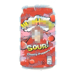 W Heads ~ "Can Shape" 600MG  Die-Cut Empty Mylar Bag (2023)
