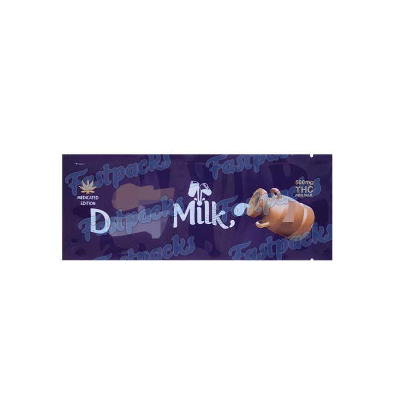 Chocolate D Milk ~ 500MG Empty Mylar Bag Chocolate D Milk ~ 500MG Empty Mylar Bag