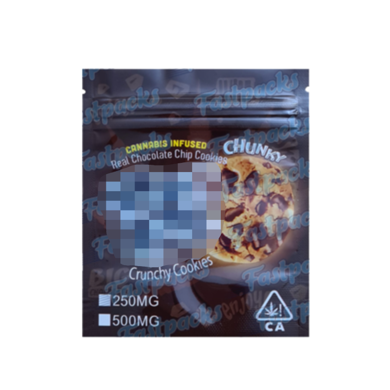 Medicated Cookies ~ 250MG / 500MG & 600MG Empty Mylar Bag