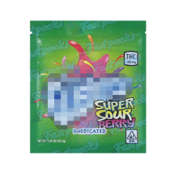 Gushers ~ Fruit Flavors ~ 500MG Empty Mylar Bag