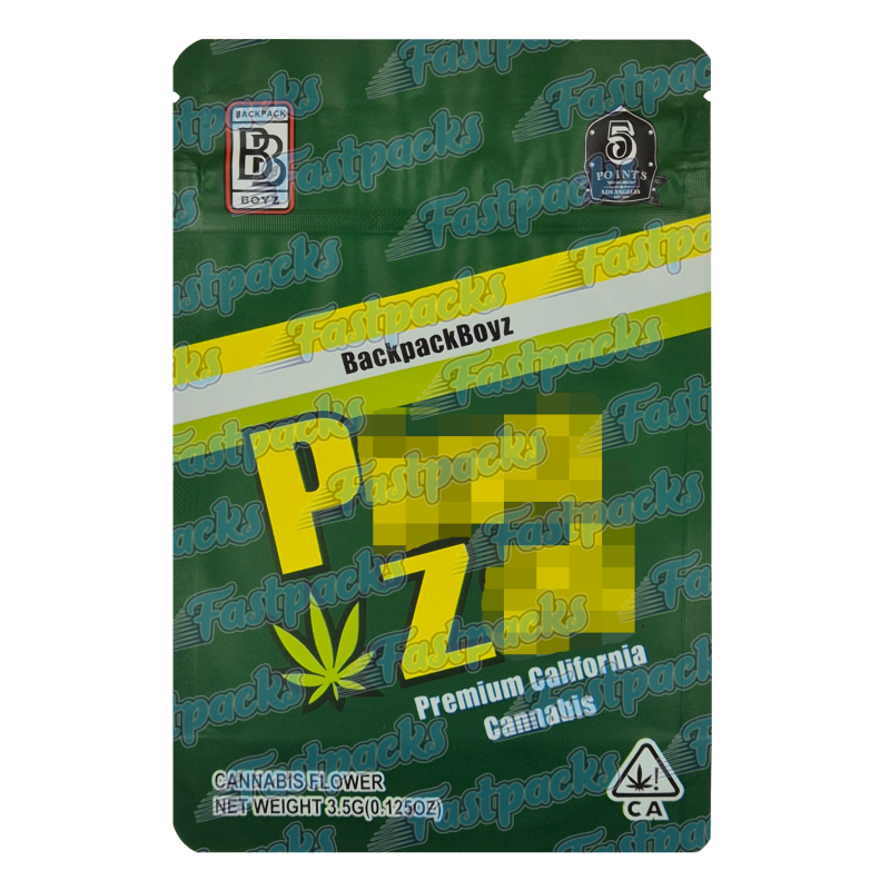 Backpack Boyz ~ Pine ~ 3.5G Empty Mylar Bag