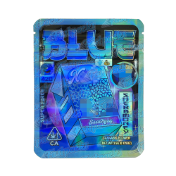 Sherbmoney ~ Blue Bites ~ 3.5G Empty Mylar Bag