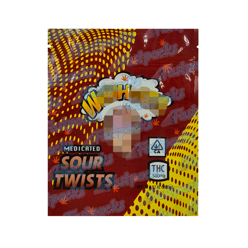 Wow ~ Heads ~ 500MG Empty Mylar Bag