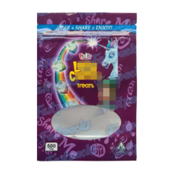 Charmz ~ Unicorn Purple ~ 600MG Empty Mylar Bag
