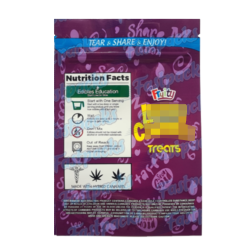 Charmz ~ Unicorn Purple ~ 600MG Empty Mylar Bag