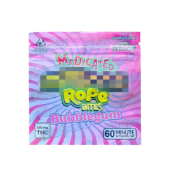 Rope Bites ~ Style 2 ~ 600MG Empty Mylar Bag