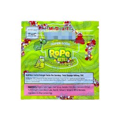 Rope Bites ~ Style 1 ~ 600MG Empty Mylar Bag