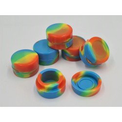 Extract Container ~ Silicone Wax Dab Pot 5ML ~ Multicoloured