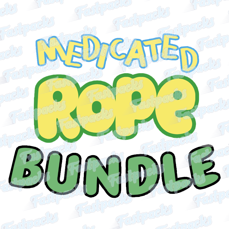Clearance ~ Rope Bundle ~ 400MG / 420MG / 500MG / 600MG / 800MG Empty Mylar Bags
