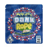 Medicated Dank Rope Bites ~ Blue ~ 500MG Empty Mylar Bag