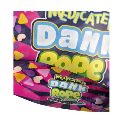 Medicated Dank Rope Bites ~ Beyond Berry ~ 500MG Empty Mylar Bag