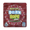 Medicated Dank Rope Bites ~ Burgundy ~ 500MG Empty Mylar Bag