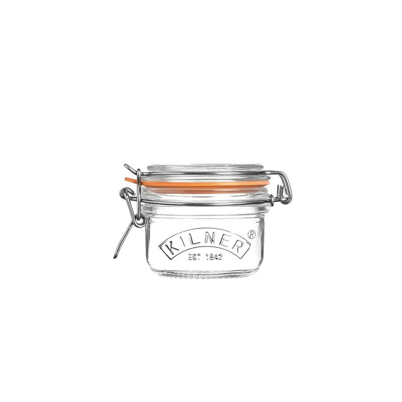 Kilner Clip Top Glass Jar ~ Airtight Storage ~ 0.125L / 0.5L / 1L / 2L / 3L