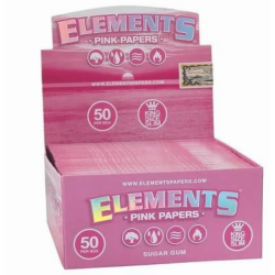 Elements ~ Limited Edition Pink King Size Rolling Papers ~ x32 Leaves Per Booklet