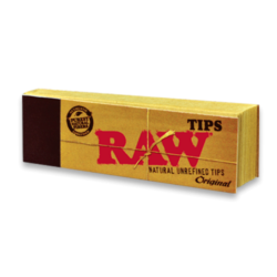 RAW ~ Roach / Filter Tips ~ x50 Tips Per Booklet