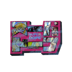 Super Dope ~ 3.5G Die Cut Empty Mylar Bag