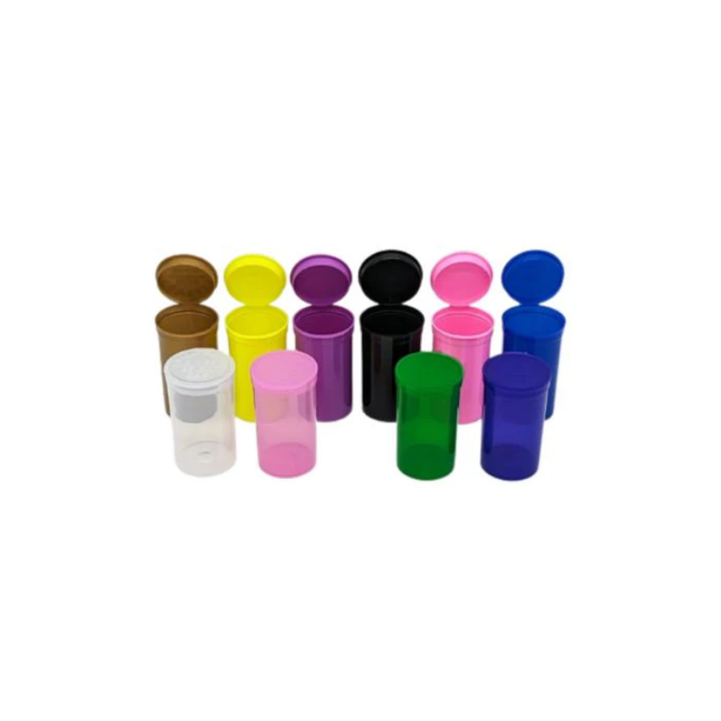 Pop Top Container ~ Multi Choice Colour ~ 19 Dram / 3.5G