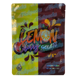 Lemon Cherry Gelato ~ 28G Extra Large 20cmx15cm Empty Mylar Bag