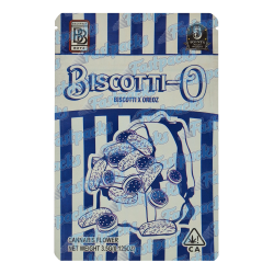 Backpack Boyz ~ Biscotti-O ~ 3.5G Empty Mylar Bag