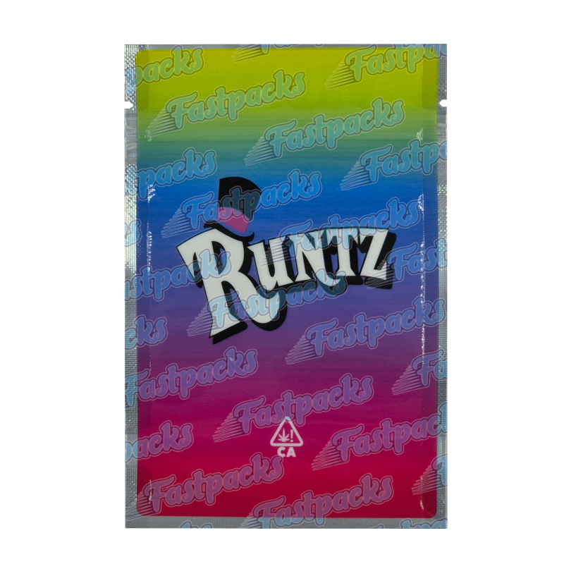 Runtz ~ Rainbow ~ 3.5G Empty Mylar Bag Runtz ~ Rainbow ~ 3.5G Empty Mylar Bag