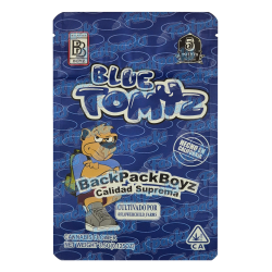 Backpack Boyz ~ Blue Tomyz ~ 3.5G Empty Mylar Bag