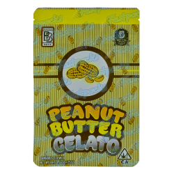 Backpack Boyz ~ Peanut Butter Gelato ~ 3.5G Empty Mylar Bag