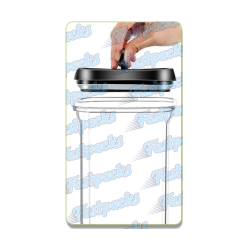 Coffee Shop Display Storage ~ Airtight Food Grade Lockable Lid ~ 2 Ounce / 1 Litre