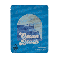 Cookies ~ Ocean Beach ~ 3.5G Empty Mylar Bag