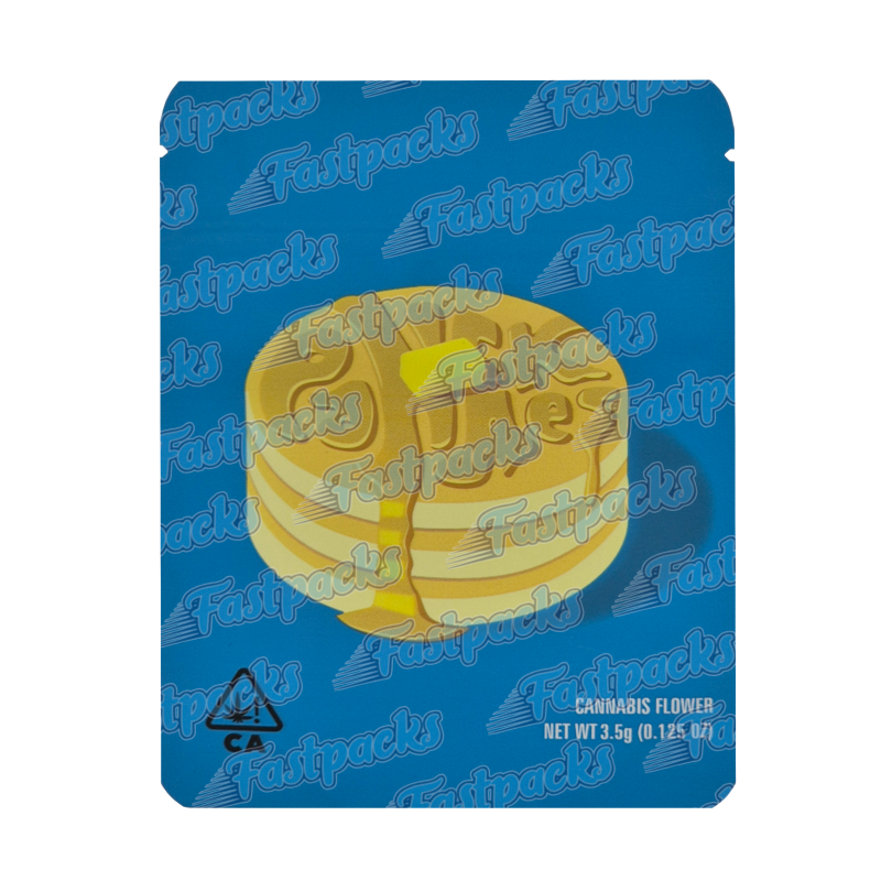 Cookies ~ Pancakes ~ 3.5G Empty Mylar Bag Cookies ~ Pancakes ~ 3.5G Empty Mylar Bag