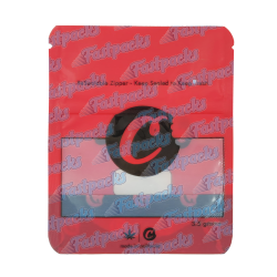 Cookies ~ Red ~ 3.5G Small 8cmx10cm Empty Mylar Bag