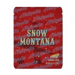 Cookies ~ Snow Montana ~ 3.5G Empty Mylar Bag