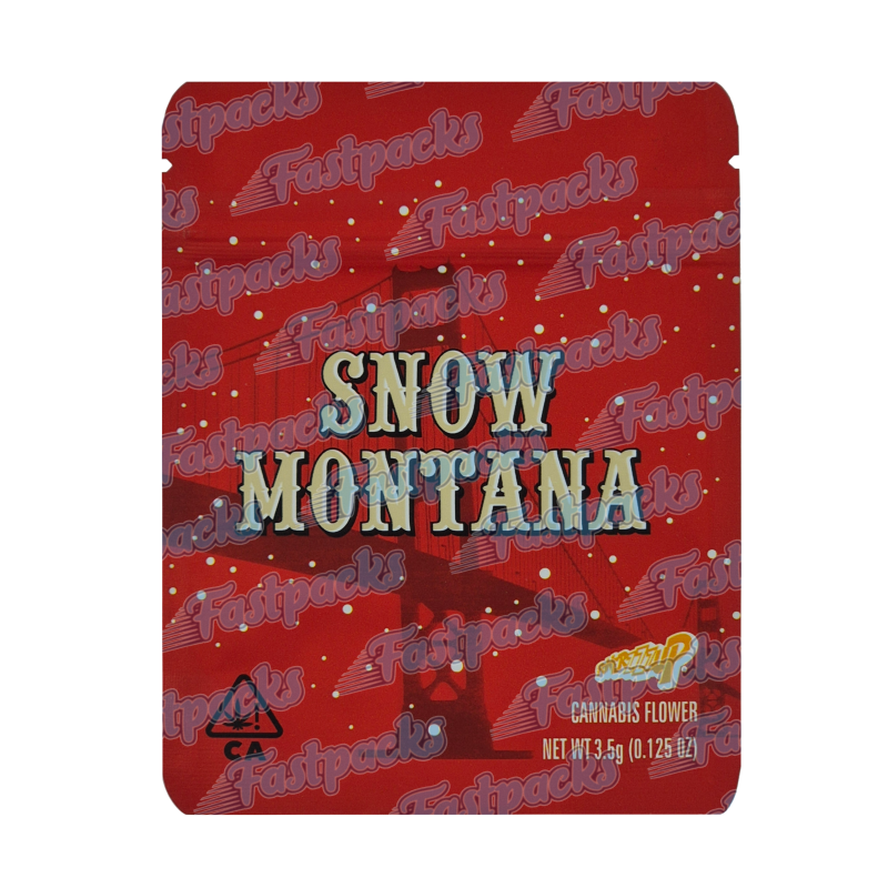 Cookies ~ Snow Montana ~ 3.5G Empty Mylar Bag Cookies ~ Snow Montana ~ 3.5G Empty Mylar Bag