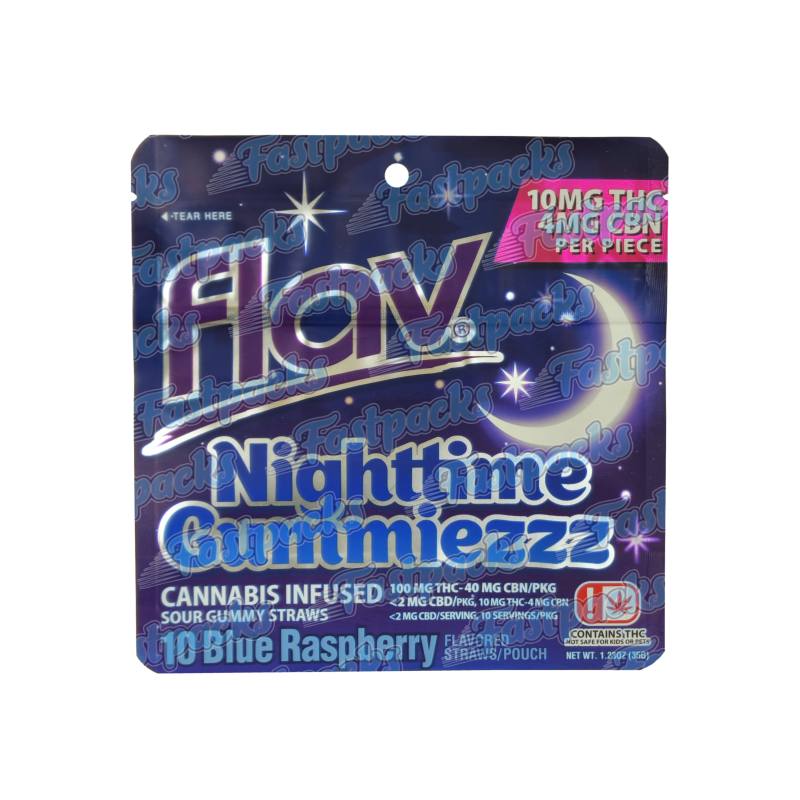 Flav ~ Nighttime Gummiezzz ~ 10MG Empty Mylar Bag Flav ~ Nighttime Gummiezzz ~ 10MG Empty Mylar Bag