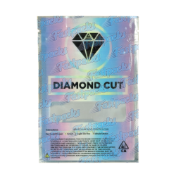 Diamond Cut ~ 3.5G Empty Mylar Bag