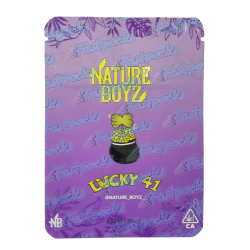 Nature Boyz ~ Lucky 41 ~ 3.5G Empty Mylar Bag