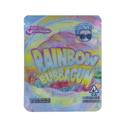 Official Gooniez ~ Rainbow Bubbagum ~ 3.5G Empty Mylar Bag