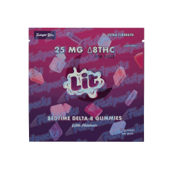 Lit ~ Delta 8 Gummies ~ Twilight Bites ~ 25MG Empty Mylar Bag
