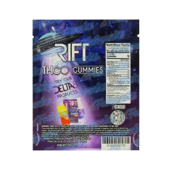 Rift ~ THCO Gummies ~ 20MG Empty Mylar Bag