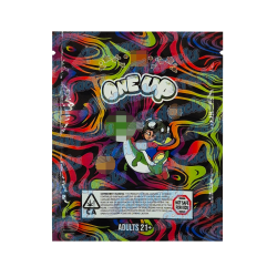 One Up ~ Peachieos ~ 600MG Empty  Mylar Bag