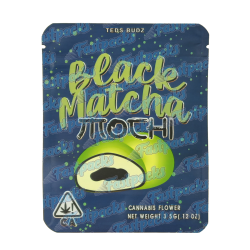 Teds Budz ~ Black Matcha Mochi ~ 3.5G Empty Mylar Bag