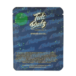 Teds Budz ~ Black Matcha Mochi ~ 3.5G Empty Mylar Bag