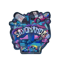 Sayonanda ~ 3.5G Die-Cut Holographic Empty Mylar Bag