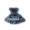 DeepInTheBag_415 ~ Breath Deep ~ 3.5G Die Cut Empty Mylar Bag DeepInTheBag_415 ~ Breath Deep ~ 3.5G Die Cut Empty Mylar Bag